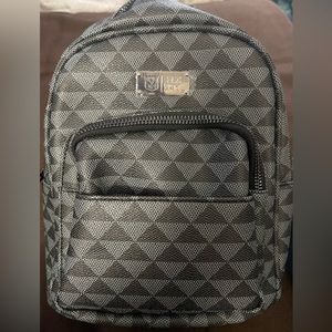 Hawaii’s Finest Grey with Black triangles mini backpack